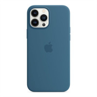 Apple iPhone 13 Pro Max Silicone Case with MagSafe - Blue Jay
