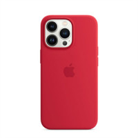 Apple iPhone 13 Pro Silicone Case with MagSafe - (PRODUCT)RED
