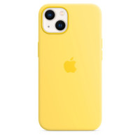 Apple iPhone 13 Silicone Case with MagSafe - Lemon Zest