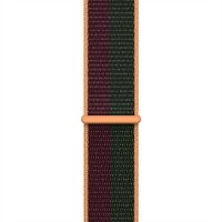 Apple Watch 41mm Dark Cherry/Forest Green Sport Loop - Regular