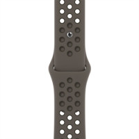 Apple Watch 41mm Midnight Olive Gray/Cargo Khaki Nike Sport Band - Regular