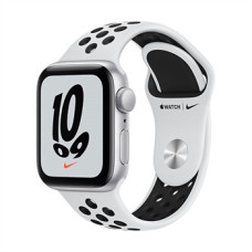Apple Watch Nike SE GPS, 40mm Silver Aluminium Case with Pure Platinum/Black Nike Sport Band - Regular *Rozbalený*