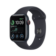 Apple Watch SE GPS + Cellular 44mm Midnight Aluminium Case with Midnight Sport Band - Regular