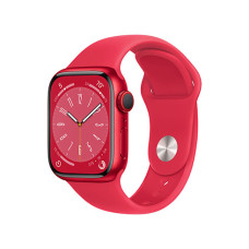 Apple Watch Series 8 GPS + Cellular 41mm (PRODUCT)RED Aluminium Case with (PRODUCT)RED Sport Band - Regular